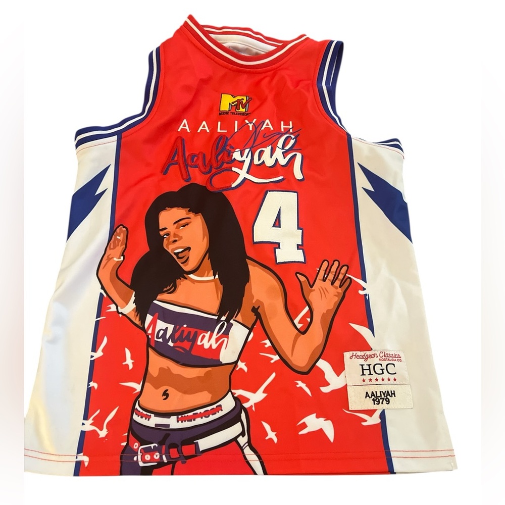 Headgear Classics Aaliyah Basketball Jersey Size M